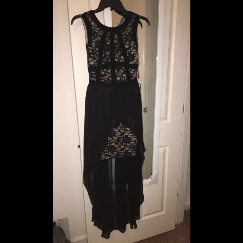 Black Lace Prom Dress | NWT | Size 0